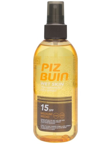 Piz Buin® Wet Skin Spf15+ Aceite Spray 150Ml