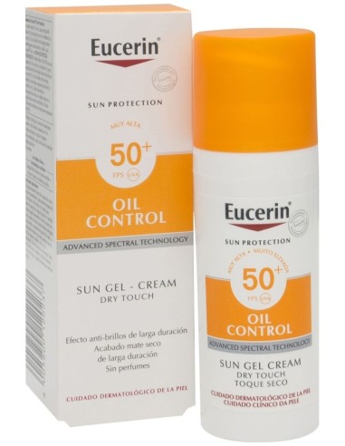 Eucerin® Oil Control Dry Touch Spf50+ Sun Gel Cream 50Ml