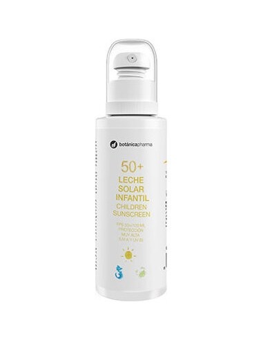 Botanicaphar Leche Solar Infantil Muy Alta Proteccion 50+ 100 Ml