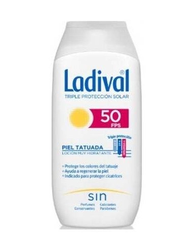 Ladival Fotoprotector Pieles Tatuadas Spf50+ 200Ml