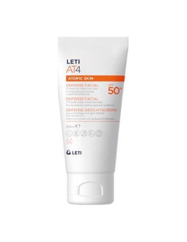 Leti At 4 Defense Facial Sp50+ 50 Ml