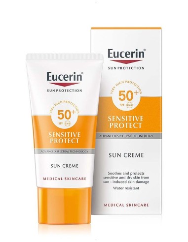 Eucerin Sun Creme Sensitive Protect Spf 50+ 50Ml