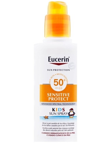 Eucerin Sun Kids Spray Sensitive Protect Spf50 200Ml