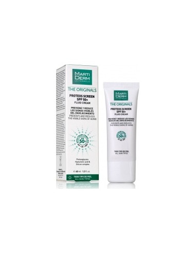 Martiderm Proteos Screen Spf50+ Fluid Cream 40 Ml