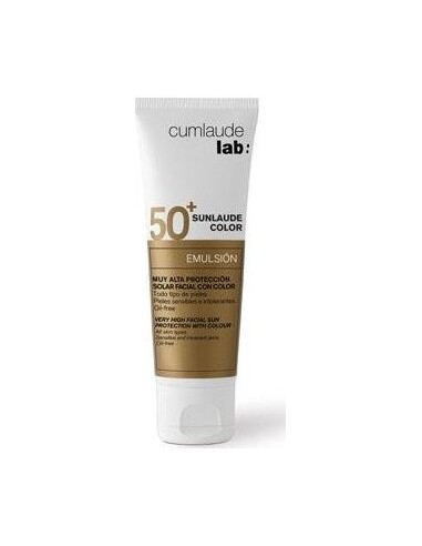 Cumlaude Sunlaude Color Emulsión Spf50+ 50Ml