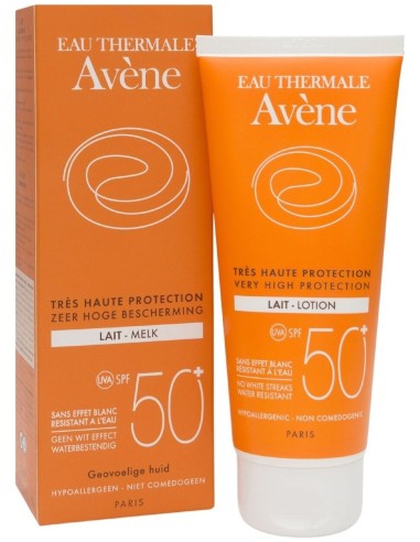 Avene Solar Spf50+ Leche 100 Ml