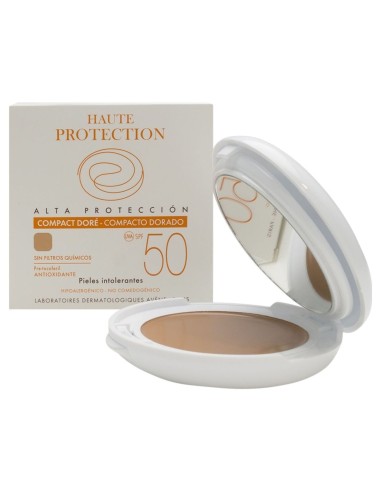 Avene Solar Spf50 Compacto Oil Fre Dorad