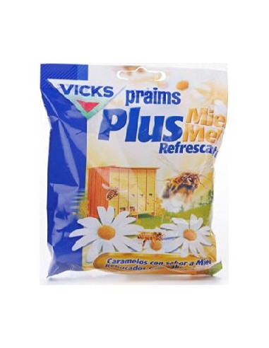 Praims Caramelos Miel Refrescante Bolsa