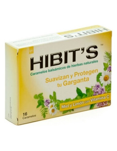 Hibit'S Caramelos Miel Y Limón 16Uds