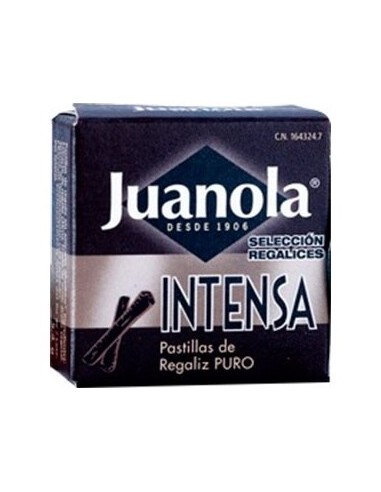 Juanola® Pastillas Intensas Regaliz 5,4G