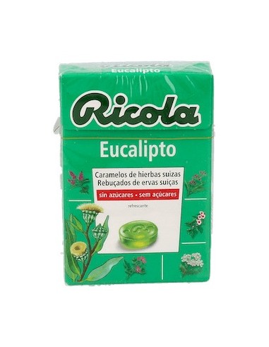 Ricola Eucaliptus Caramelos Sin Azúcar 50G