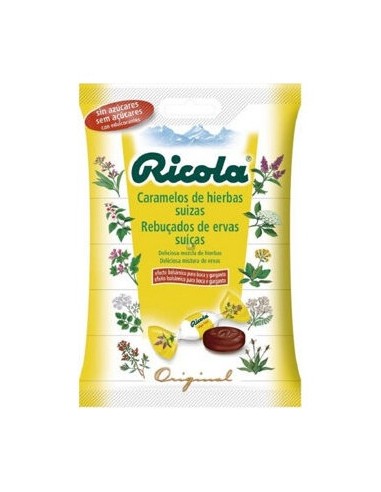 Ricola Hierbas Bolsa S/Az Con Stevia 70G