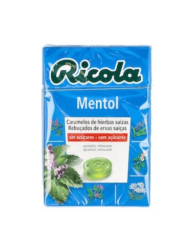 Ricola Mentol Caramelos Sin Azúcar 50G