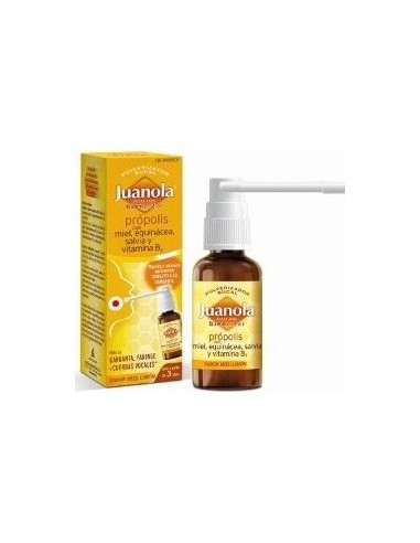 Juanola Tos Spray Bucal Miel Mentolada 20Ml