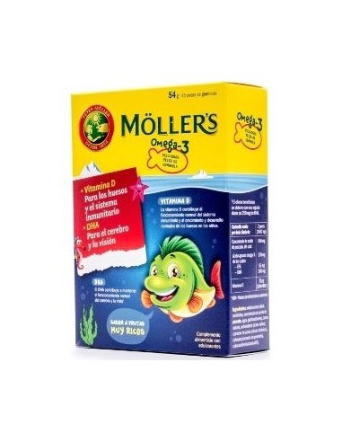 Moller'S  Omega 3  45 Gominolas