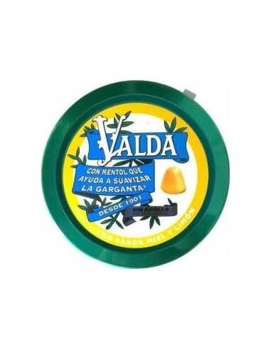 Valda Caramelos Sin Azúcar Sabor Miel Limón 50G