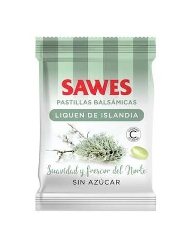 Sawes Caramelos De Liquen De Islandia Sin Azúcar 50G