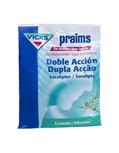 Praims Caramelos Doble Acción Bolsa 60G