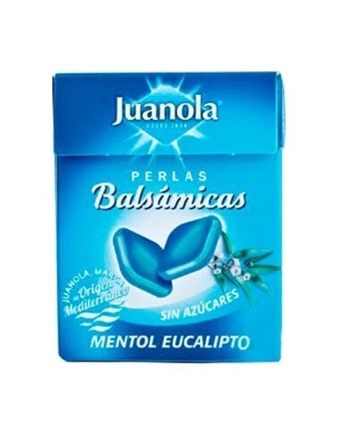 Juanola® Perlas Sabor Mentol Eucalipto 25G