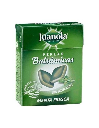 Juanola® Perlas Balsámicas Sabor Menta 25G