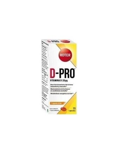 Roter D Pro 70 Capsulas