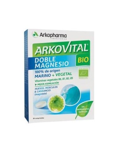 Arkovital Doble Magnesio Bio 30Comp Arko