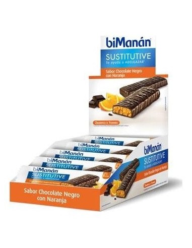 Bimanán Beslim Barritas Chocolate Y Naranja 31Uds