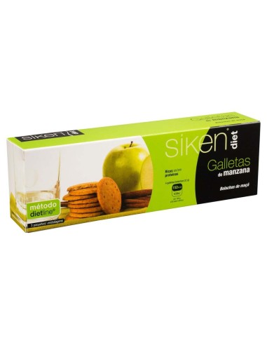 Siken Diet Galletas Manzana 15Uds