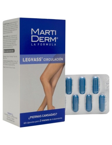 Martiderm Legvass Oral 60 Capsulas