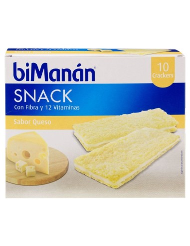 Bimanán® Entre Horas Crackers De Queso 200Gx10Uds
