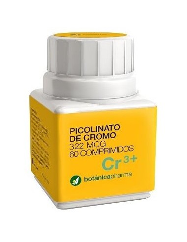 Botanicapharma Picolinato Cromo 322Mcg 60Caps