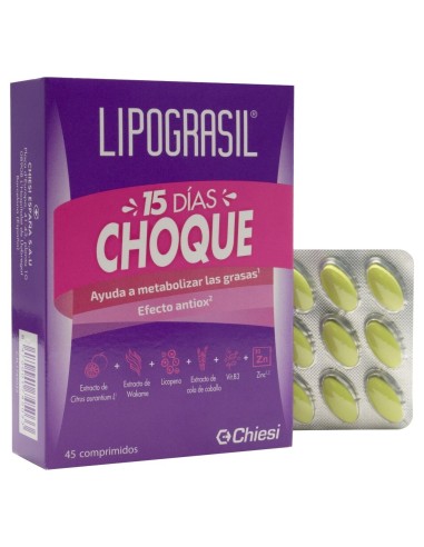 Lipograsil 15 Dias Choque 45 Comprimidos