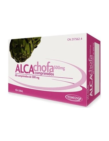 Alcachofa 650 Mg 60 Comprimidos Homeosor