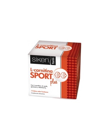 Siken Form L-Carnitina Plus Sabor Frambuesa 12 Sobres