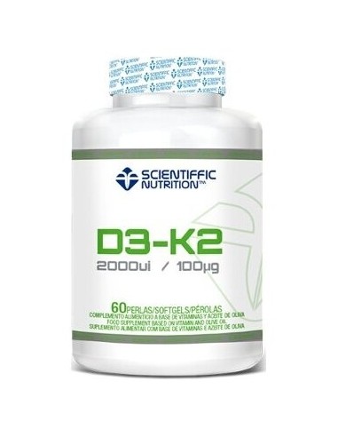 Scientiffic Nutrition Vit D3-K2 60Perlas