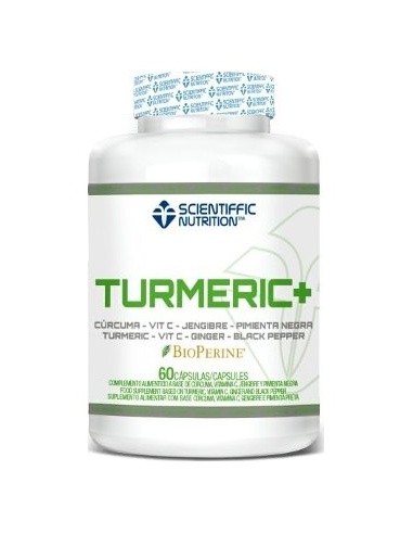 Scientiffic Nutrition Turmeric + 60Caps
