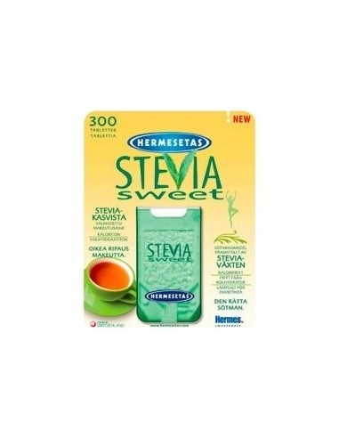Hermesetas Stevia 300 Comp