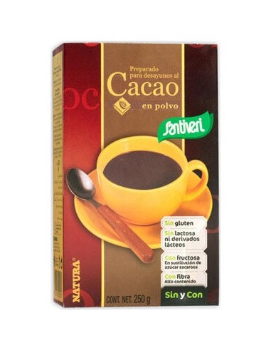 Santiveri Cacao En Polvo Sin Azucar 250G