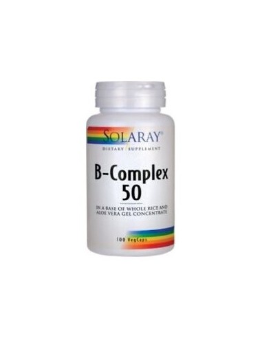 B Complex 50 50 Caps Solaray