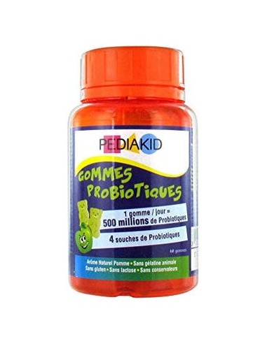 Vaminter Pediakid Gominolas Probioticos 60 Gominolas