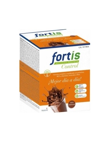 Fortis Control Lacteo Chocolate 7 Sobres