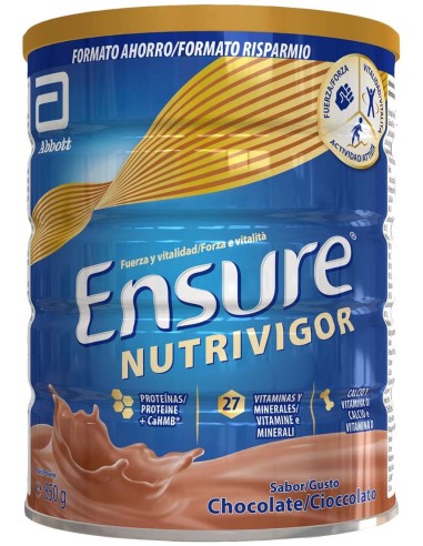 Ensure Nutrivigor Chocolate 850 Gramos