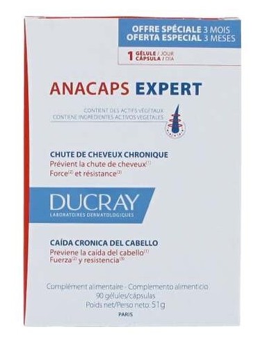 Anacaps Expert Caída Crónica Del Cabello 30Caps