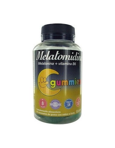Melatomidina Gummies 50 Caramelos Melatonina + Vitamina B6
