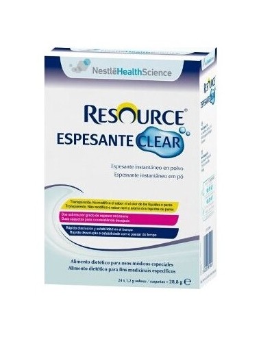 Resource Espesante Clear 24 Sobres Neutro