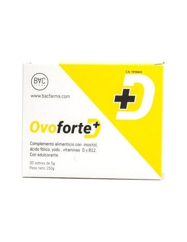 Ovoforte Con Vitamina D 30 Sobres 5 Gram