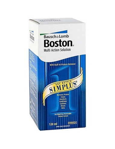 Bausch Lomb Boston Simplus Sol Uni 120Ml