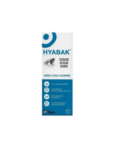 Hyabak 0.15% Solución 10Ml