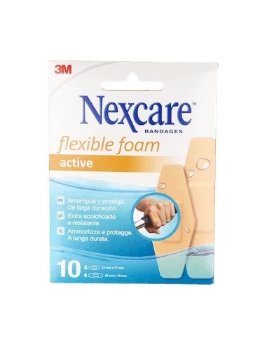 Nexcare Active 360º Apósitos Adhesivos Surtido 10Uds