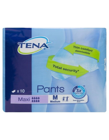 Tena Pants Maxi Mediano 10 Ud